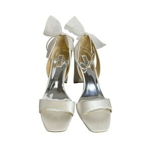 Badgley Mischka  shoes Size 11 Womens Kim Heeled Sandal Soft Blush‎ Ankle Strap